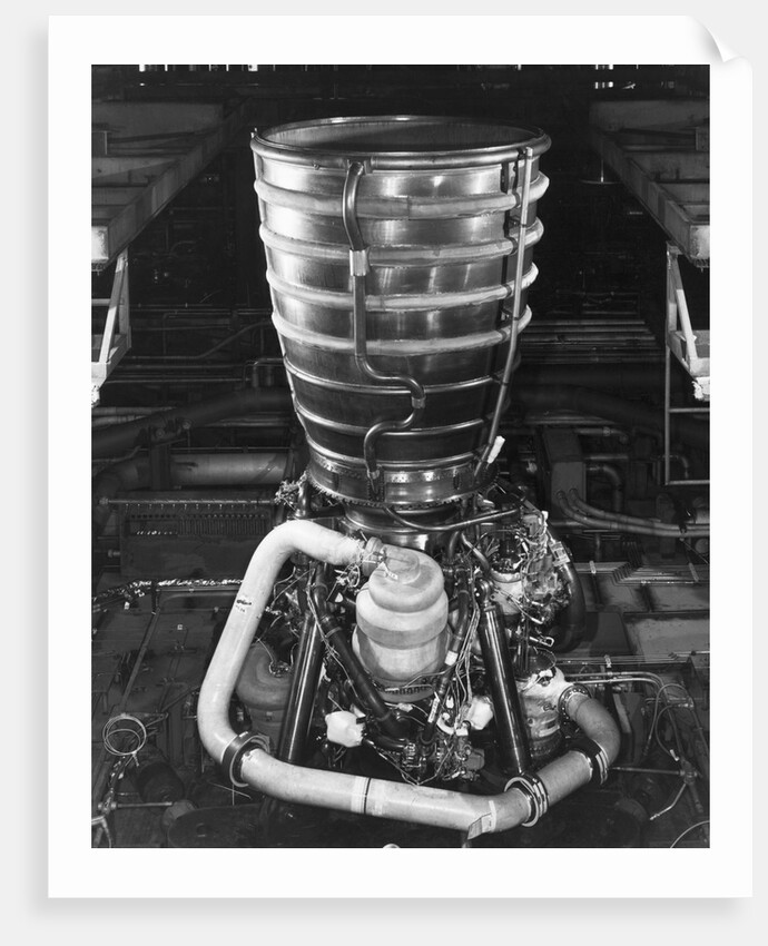 Large Engine For Rocket by Anonymous