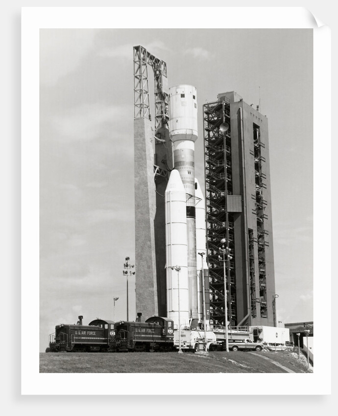 Rocket Core with Tower Being Moved by Anonymous