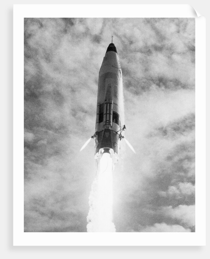 Missile Atlas Leaves Launch Pad by Anonymous
