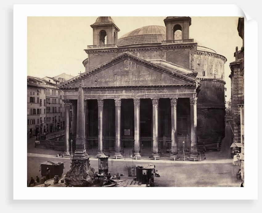 Rome's Pantheon General View by Anonymous