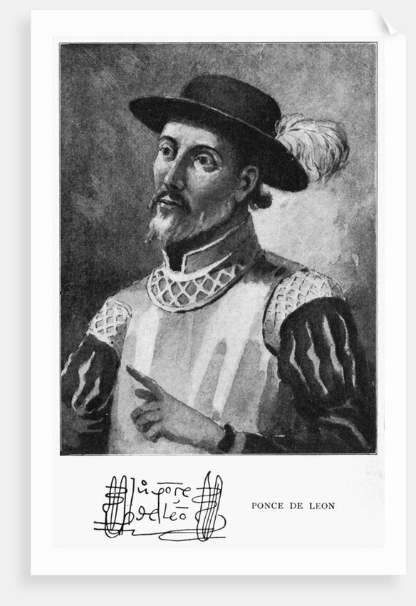 Portrait of Juan Ponce de Leon by Anonymous