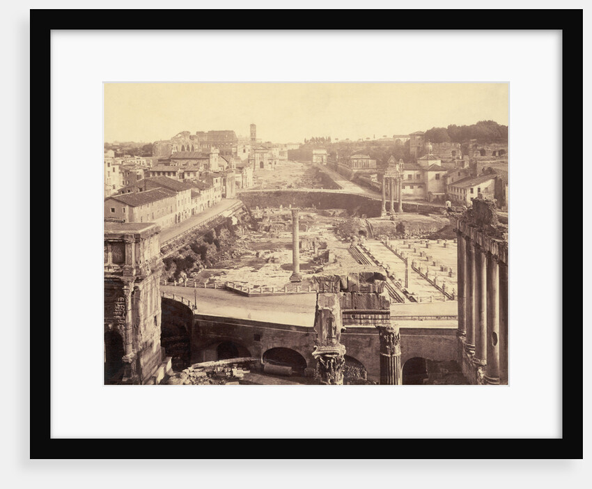 Ruins of the Forum in Rome/Pillars by Anonymous