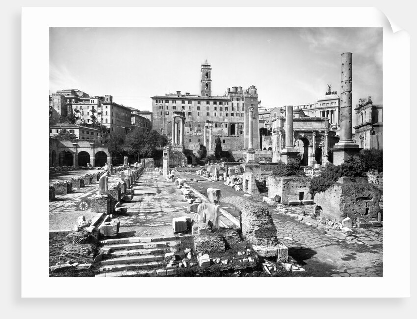 Ruins of the Forum in Rome/Pillars by Anonymous
