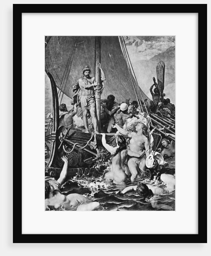 Illus. of Ulysses Resisting the Sirens by Anonymous