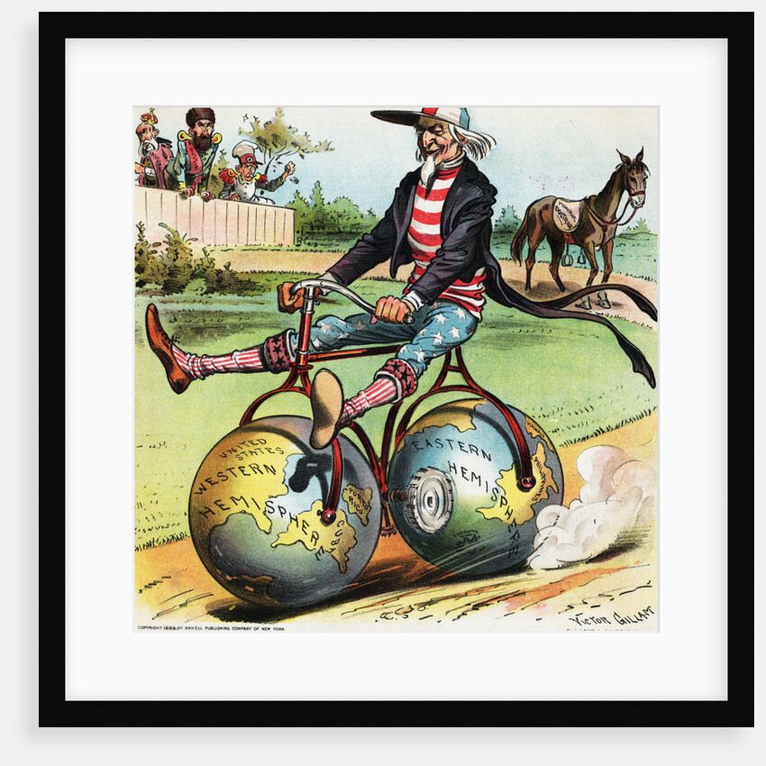 Coasting Political Cartoon by Victor Gillam