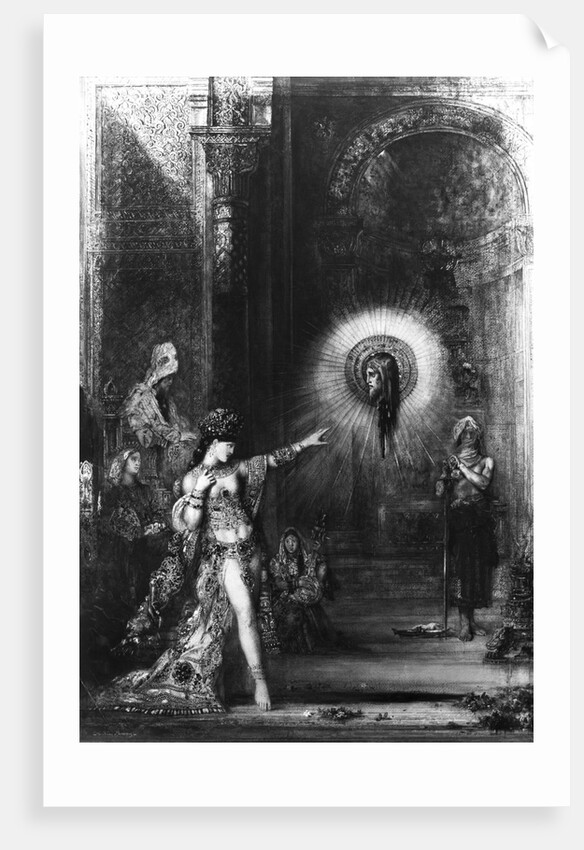 Apparition of John the Baptist by Gustave Moreau