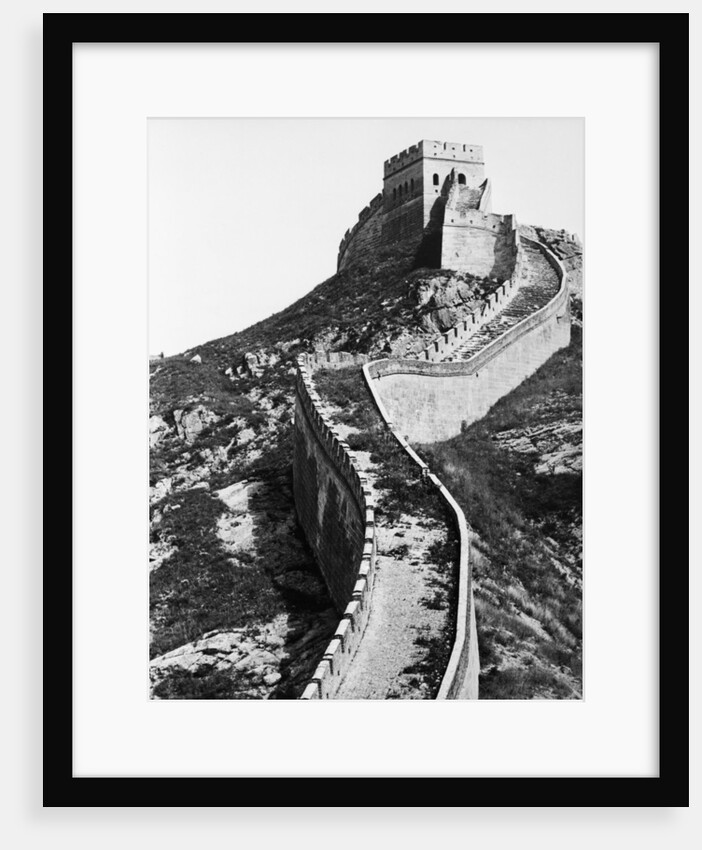 Vertical Section of Great Wall of China by Anonymous