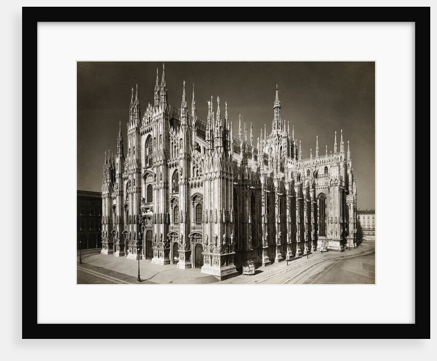View Of Milan Cathedral From South-West by Anonymous