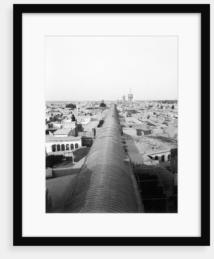 Panorama of Damascus with Covered Street by Anonymous