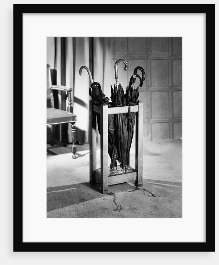 Five Umbrellas In An Umbrella Stand by Anonymous