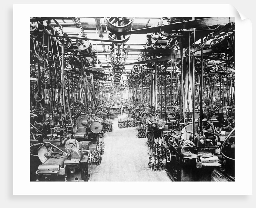 Crankshaft Grinding Department at Ford Motor Company by Anonymous