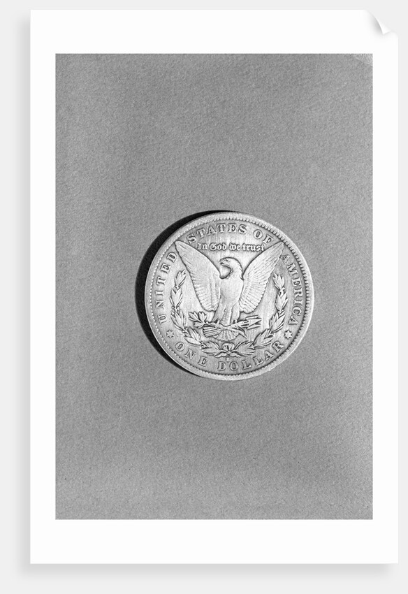 Close-Up Of Silver Dollar by Anonymous