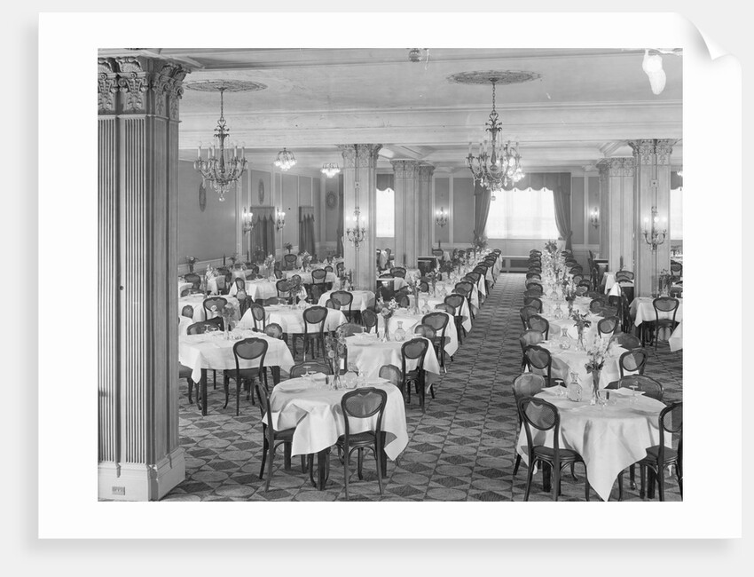 Empty Dining Room by Anonymous