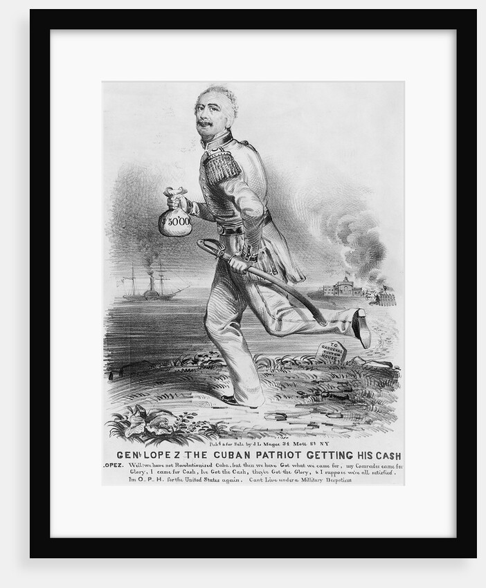 Political Cartoon-Spanish American War by Anonymous