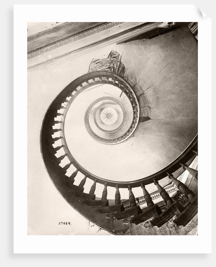 St. Louis Hotel's Winding Staircase by Anonymous