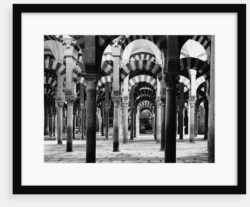 Interior of Mosque at Cordoba by Anonymous
