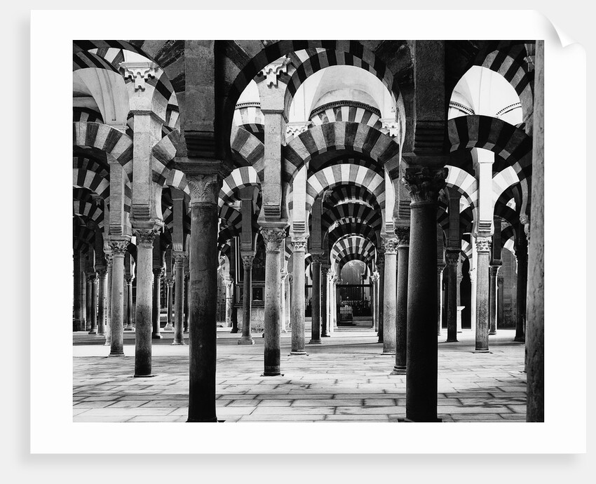 Interior of Mosque at Cordoba by Anonymous