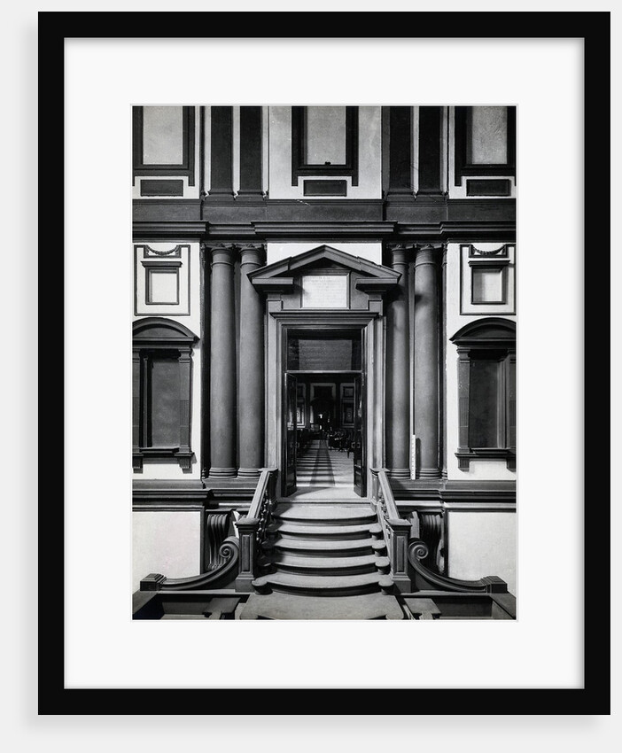 Entrance to the Medicean-Laurentian Library by Anonymous