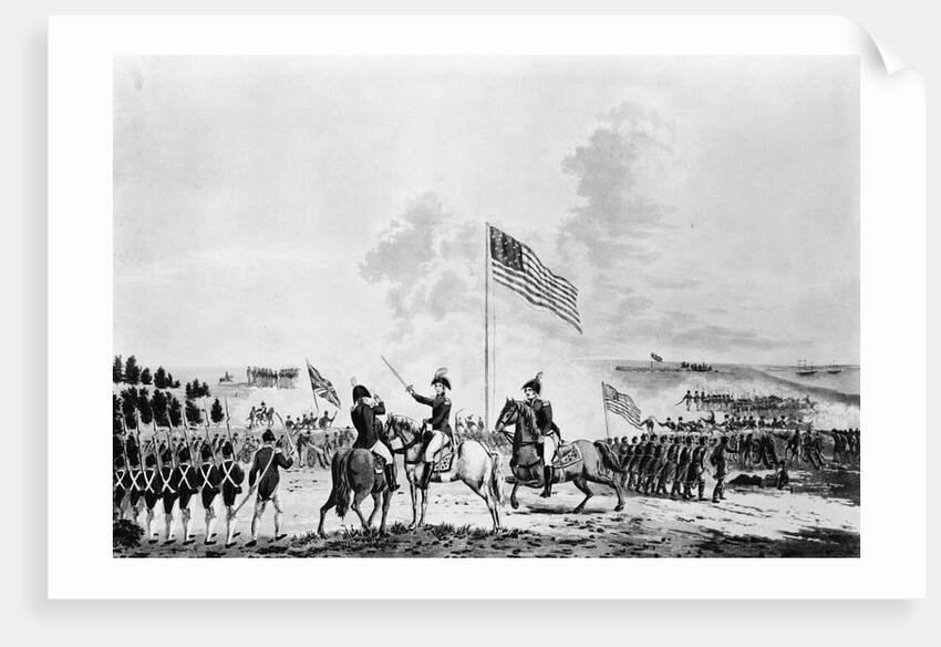 Andrew Jackson On Horse/Litho/New Orlean by Anonymous