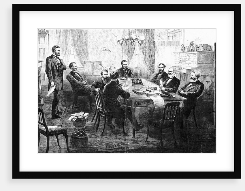 President Grant In Session with His Cabinet by Anonymous