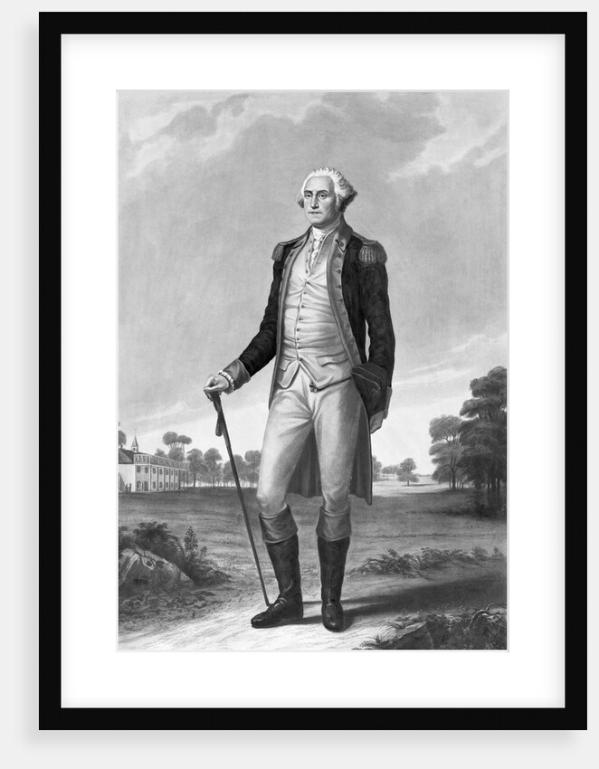 Painting of George Washington by George Hicks
