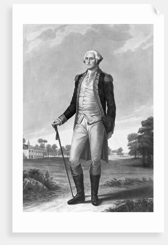 Painting of George Washington by George Hicks