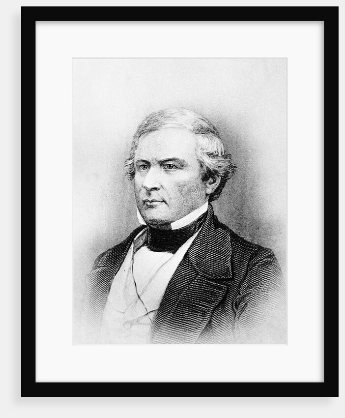 Bust Illustration Of Millard Fillmore by Anonymous