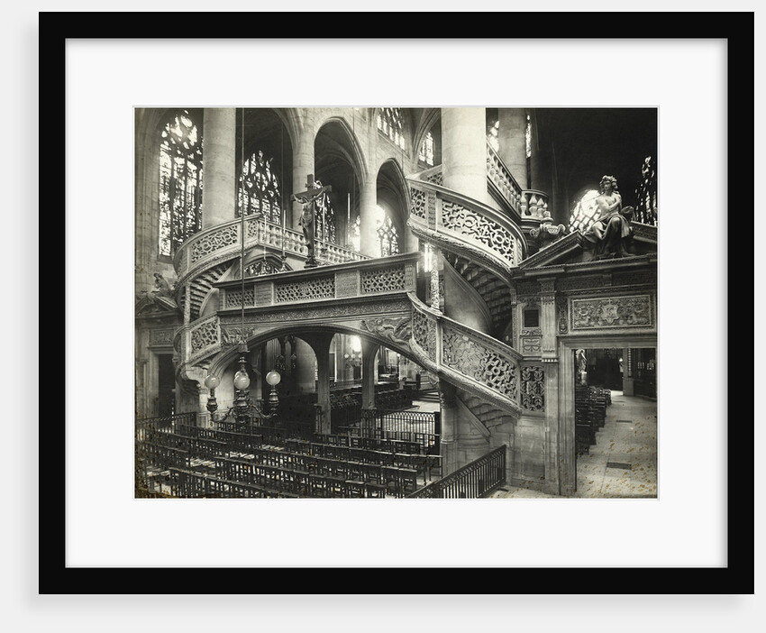 Interior Of Gothic Cathedral by Anonymous