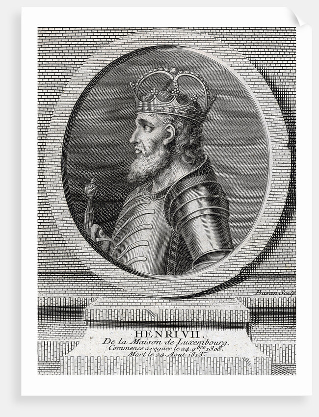 King Henry Vii Of Germany/Profile/Crown by Anonymous