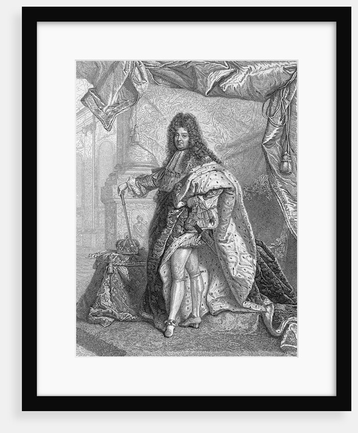 Louis XIV, King of France by Hyacinthe Rigaud