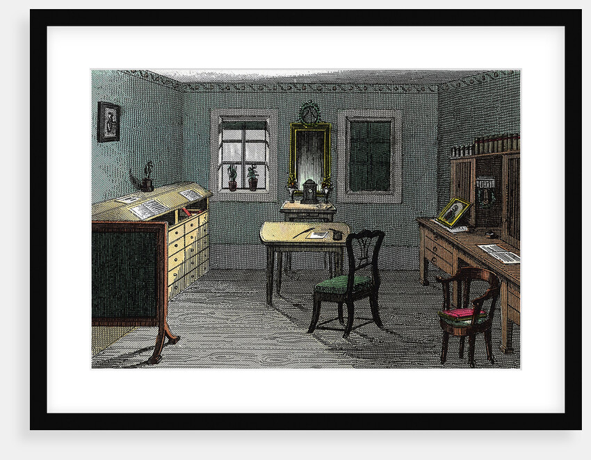 Goethe'S Study In Weimar by Anonymous