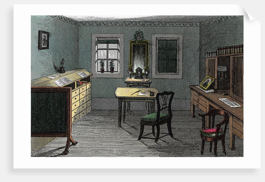 Goethe'S Study In Weimar by Anonymous