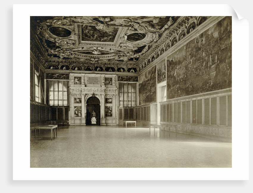 Judgement Room In The Ducal Palace by Anonymous