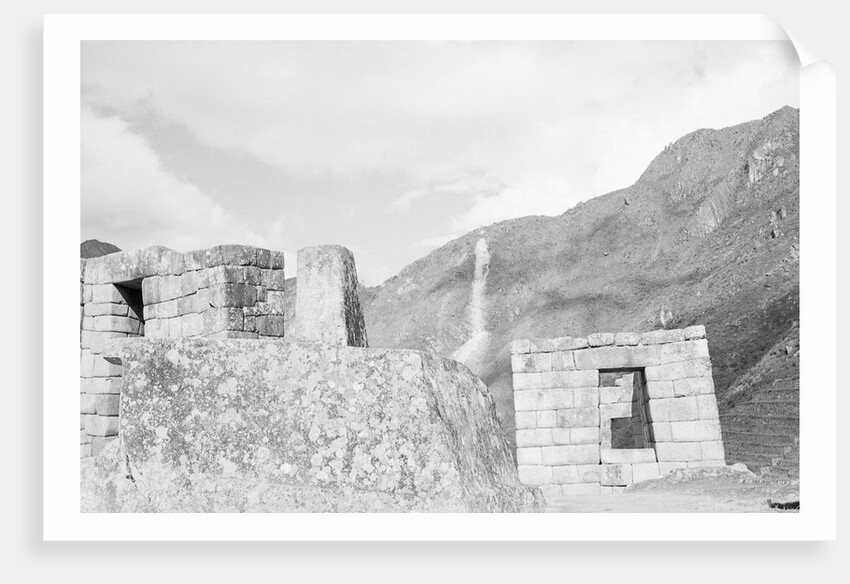 Ruins of Inca Solar Clock by Anonymous