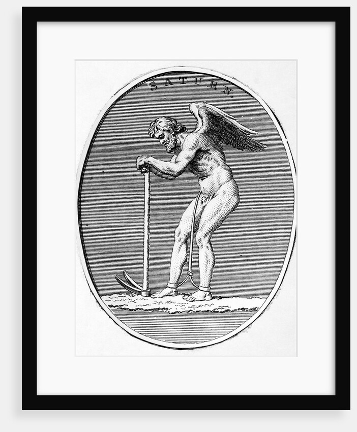 Illustration Of Saturn/Roman God by Anonymous