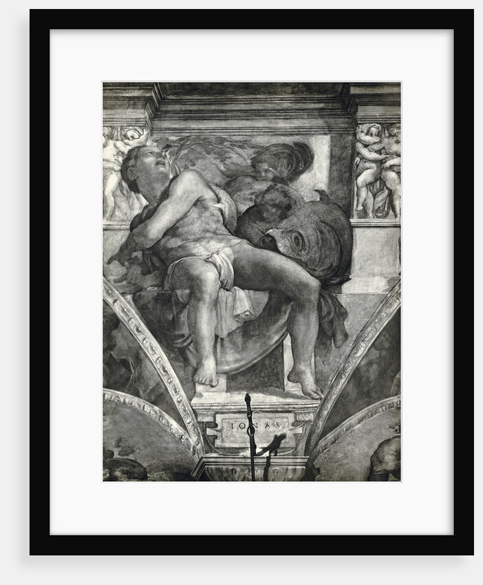 Sistine Chapel Ceiling/Prophet Jonas by Anonymous