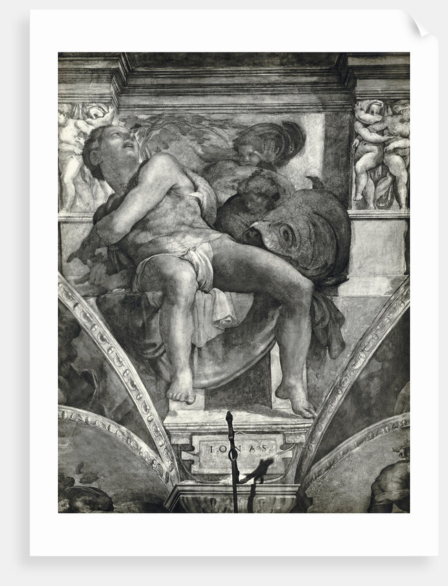Sistine Chapel Ceiling/Prophet Jonas by Anonymous