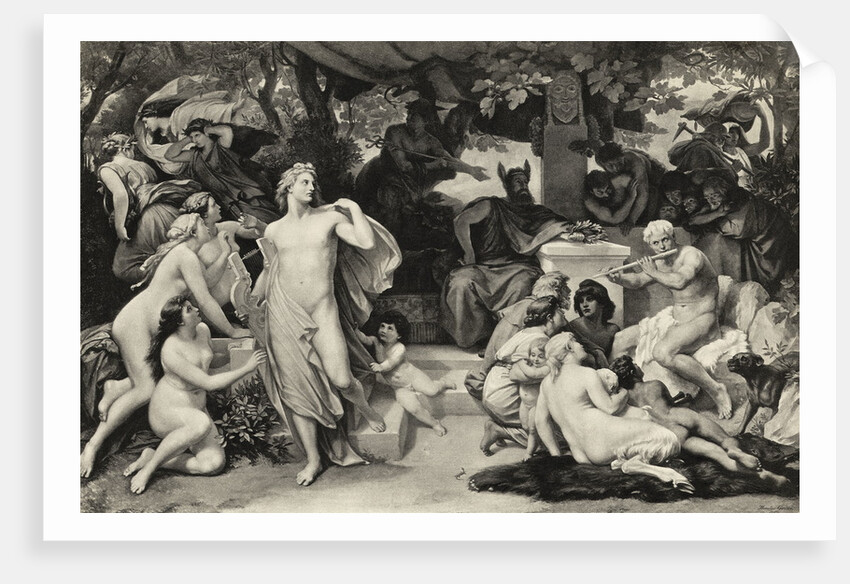 The Judgement Of Midas/Illustration by Anonymous