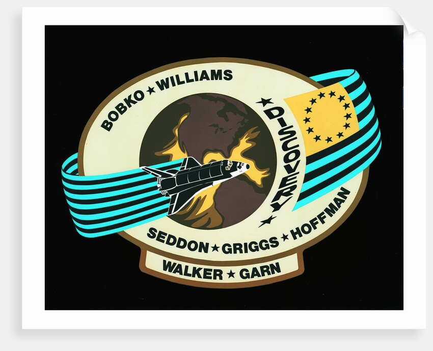 Nasa 51-D Mission Insignia by Anonymous