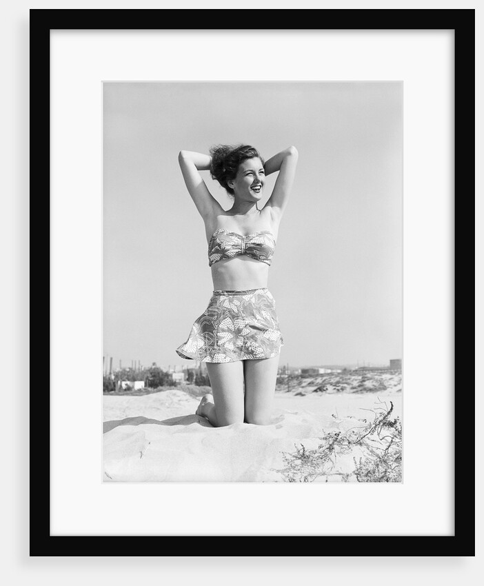 Woman in Swimsuit by Anonymous