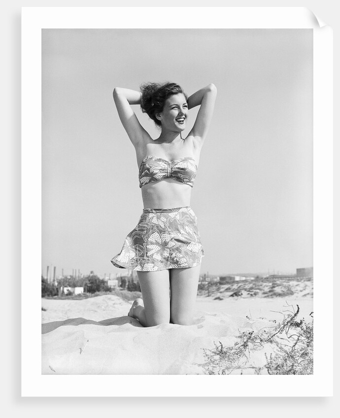 Woman in Swimsuit by Anonymous