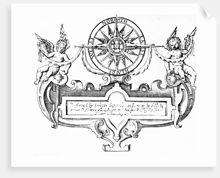 Baroque Directional Ornament / Compass by Anonymous