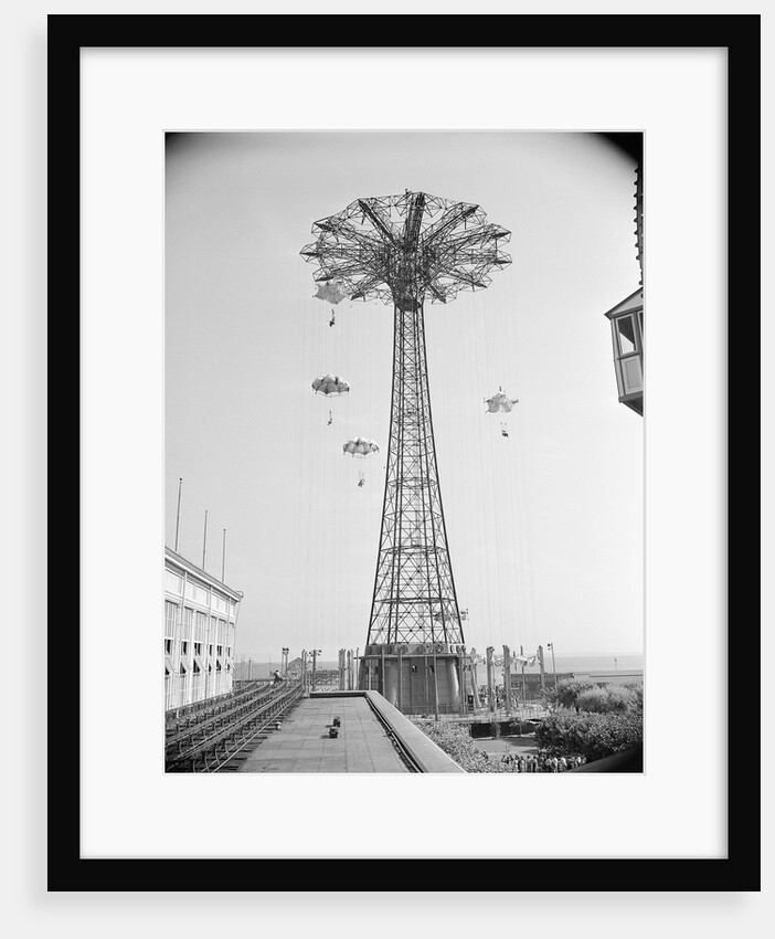 Parachute Ride at Coney Island by Anonymous