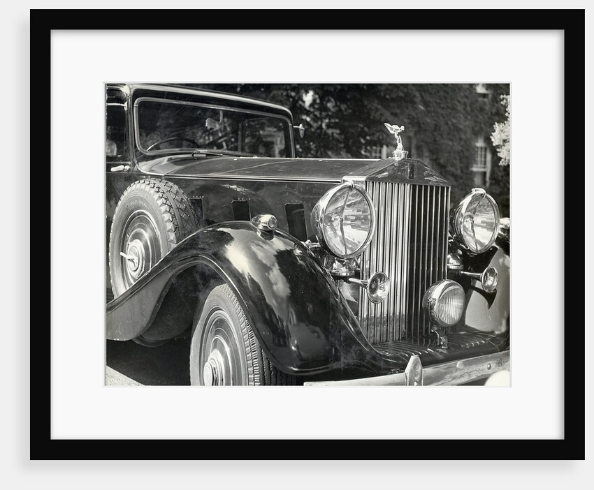 Close-Up View Of A Rolls Royce by Anonymous