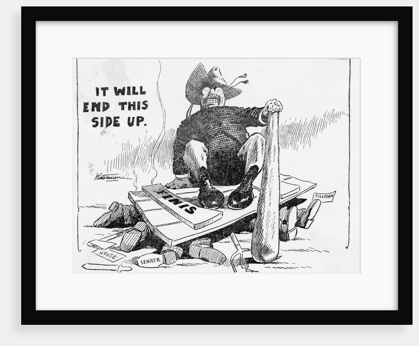 Polit Cartoon Of Teddy Roosevelt by Anonymous