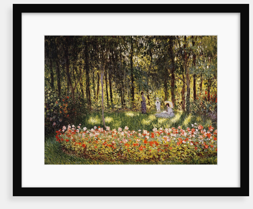 Wooded Scene by Claude Monet