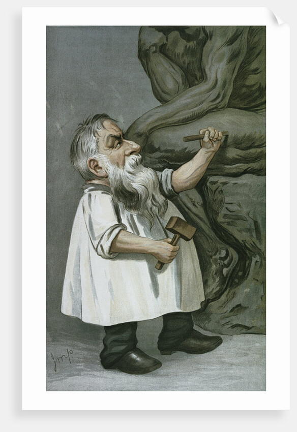 He Thinks In Marble by Julius Mendes Price