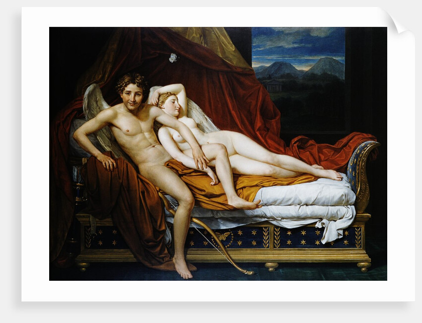 Cupid and Psyche by Jacques-Louis David