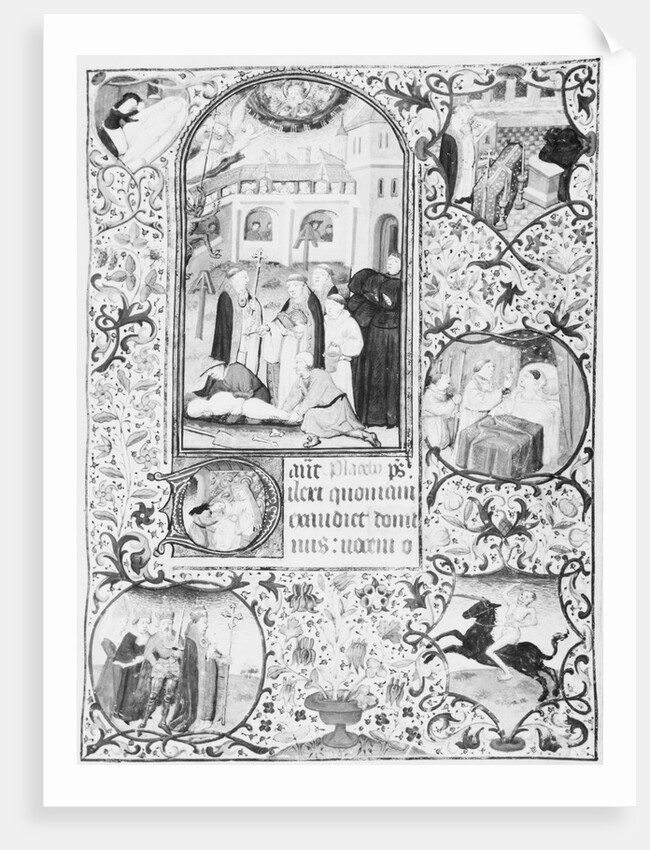 Cover Illustrating Contagious Spread of the Black Plague by Anonymous