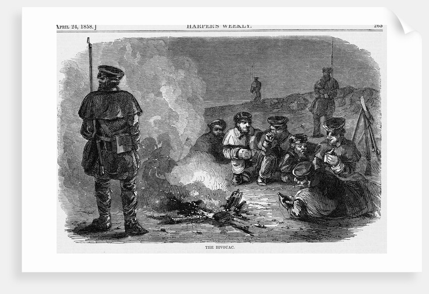 Army Camp in Utah by Anonymous